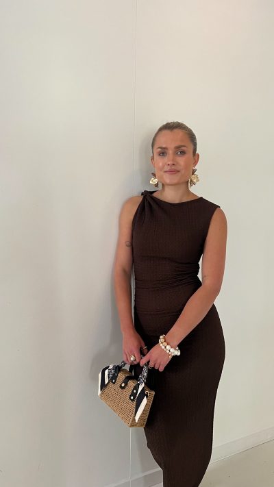 Daisy Dress Brown - Afbeelding 2