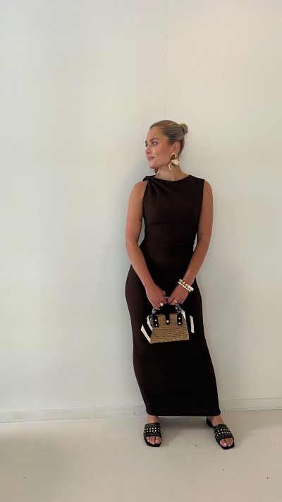 Daisy Dress Brown - Afbeelding 5