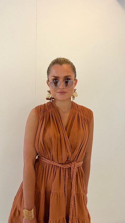 Mina Dress Rust - Afbeelding 5