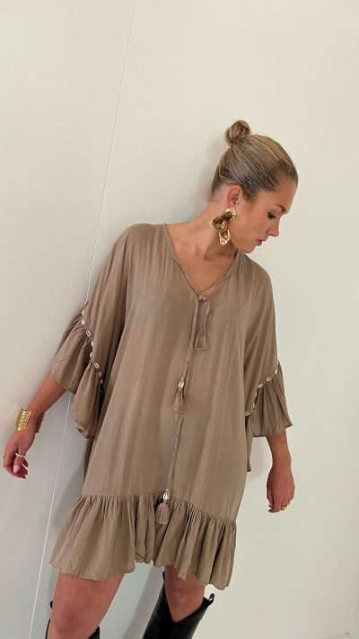 Tunic Liv Waze Taupe - Afbeelding 5