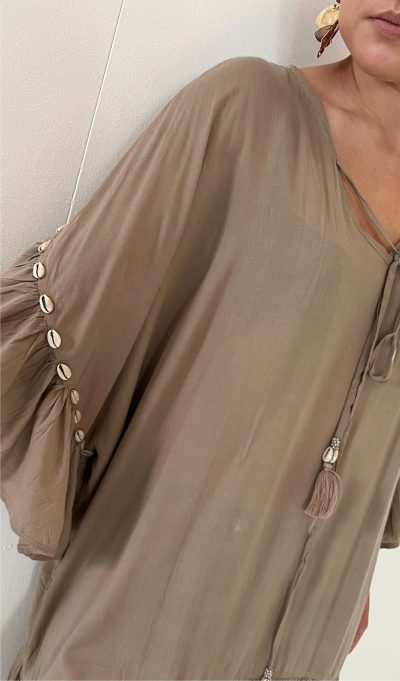 Tunic Liv Waze Taupe - Afbeelding 3