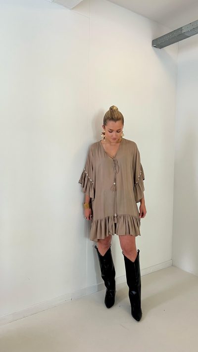 Tunic Liv Waze Taupe - Afbeelding 4