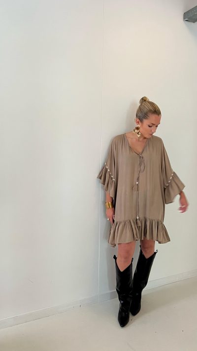 Tunic Liv Waze Taupe - Afbeelding 6