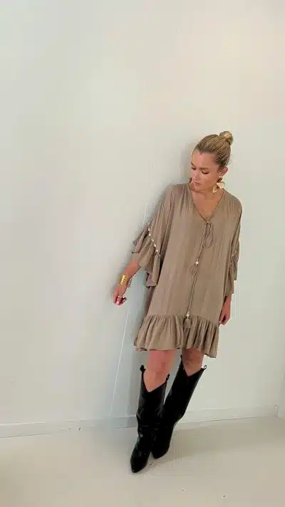 Tunic Liv Waze Taupe - Afbeelding 2