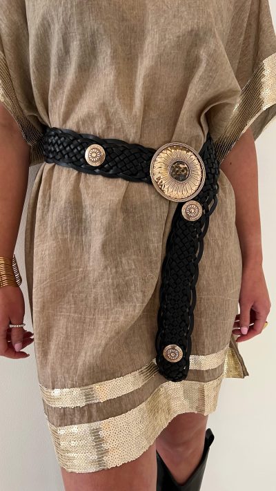 Braided Belt Black