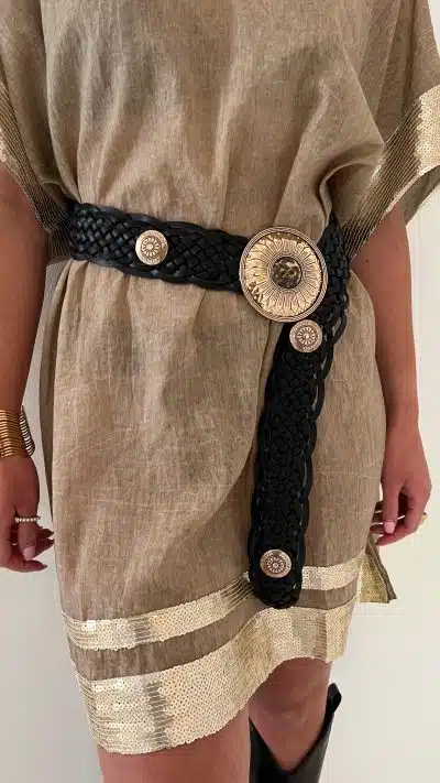 Braided Belt Black