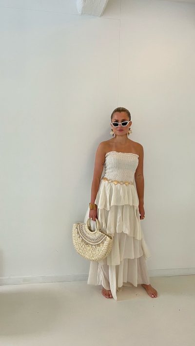 Febe Dress Beige - Afbeelding 6