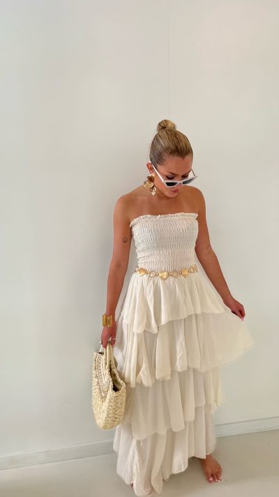 Febe Dress Beige