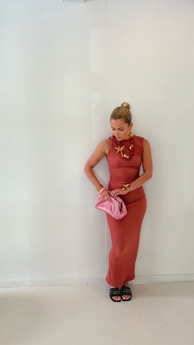 Daisy Dress Framboos - Afbeelding 6