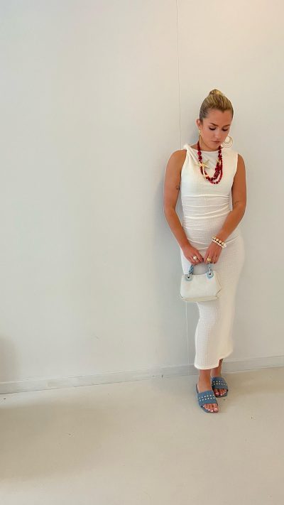 Daisy Dress Offwhite - Afbeelding 4