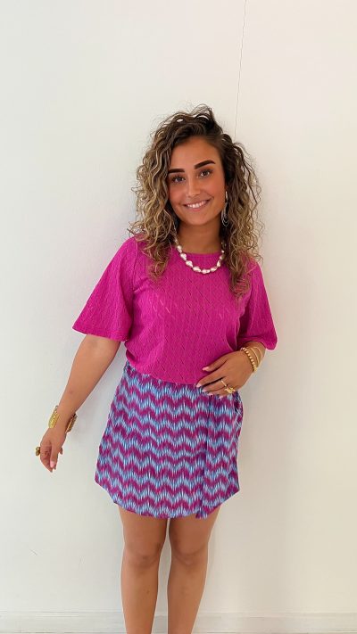 Lofty Manner Top Kiki Purple - Afbeelding 4