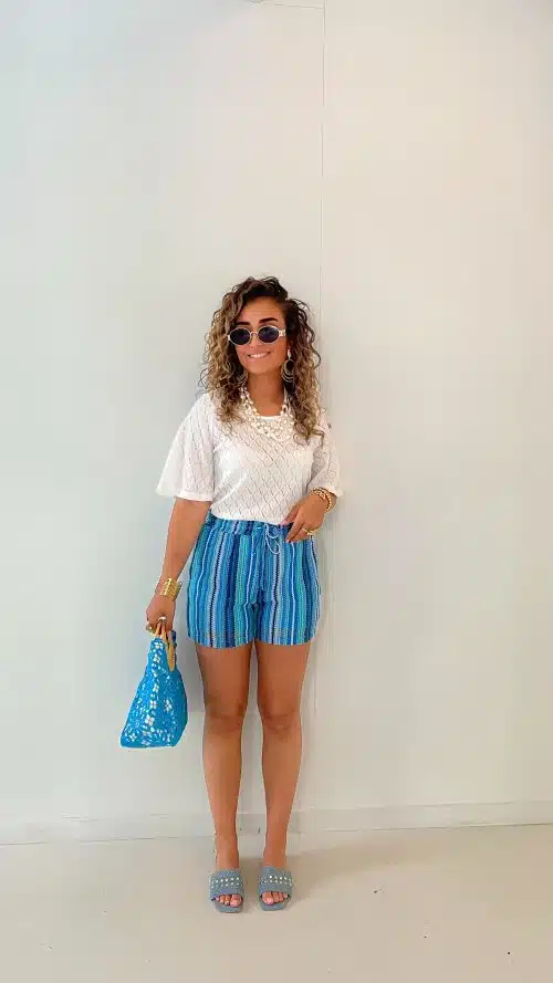 Alternative view of Lofty Manner Short Esme Blue
