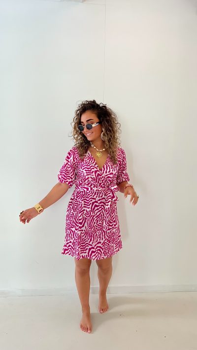 Lofty Manner Dress Leela Purple Cord Print - Afbeelding 4