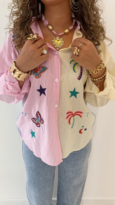 Manon Colourful Blouse - Afbeelding 3