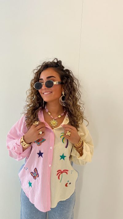 Manon Colourful Blouse - Afbeelding 4