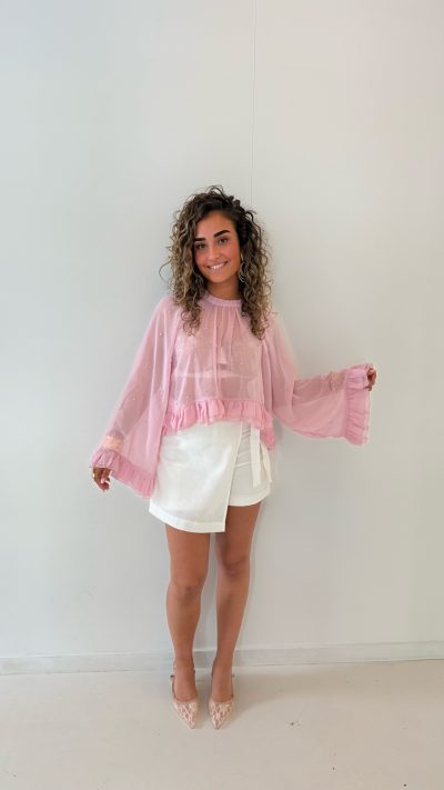 Pearl Blouse Pink - Afbeelding 5