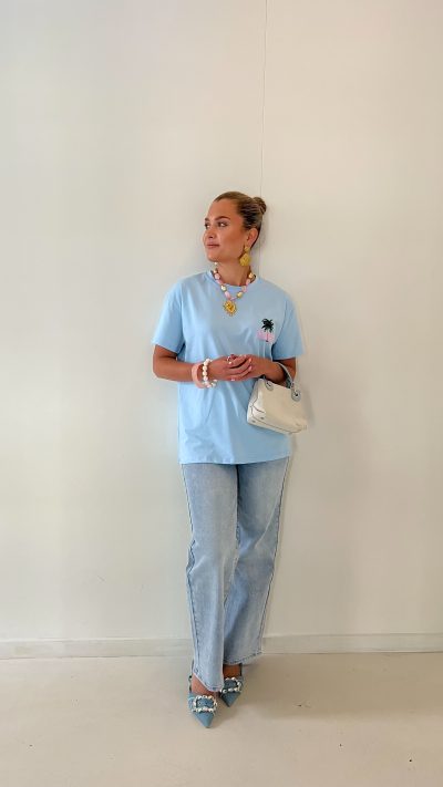 Aloha Shirt Blue Pink - Afbeelding 4