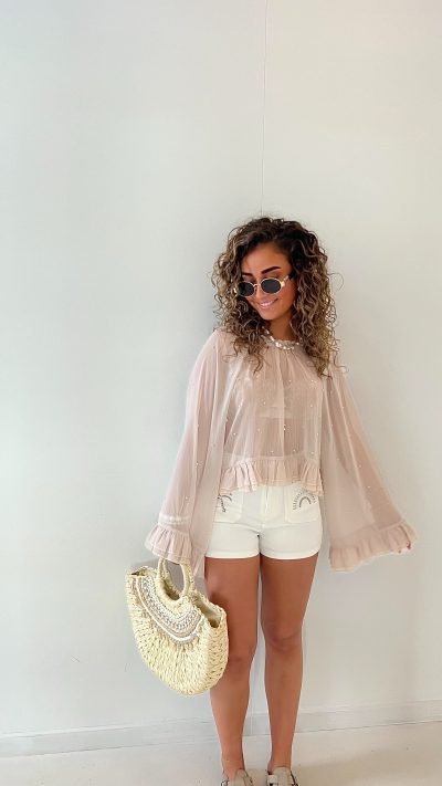 Rainbow Short Offwhite - Afbeelding 2