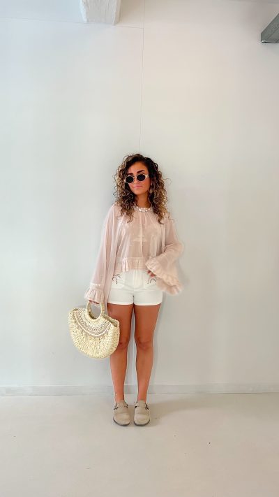 Pearl Blouse Beige - Afbeelding 6
