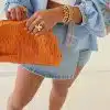 Solana Bag Metallic Orange
