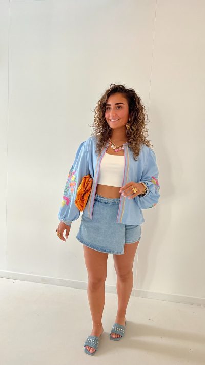 Cerise Flower Jacket - Afbeelding 3