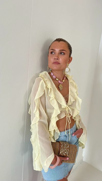 Sami Blouse Yellow - Afbeelding 3
