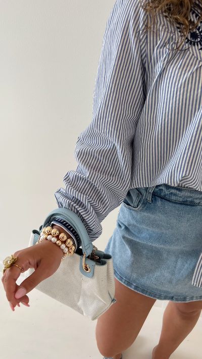 Joia Stripe Blouse - Afbeelding 6
