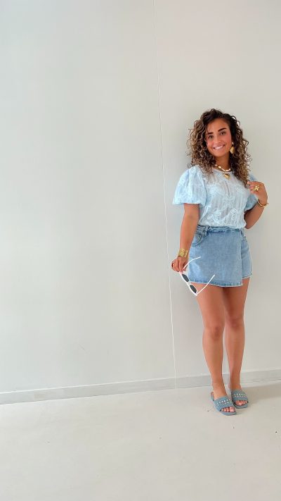 Lola Jeans Skort 2293 - Afbeelding 5