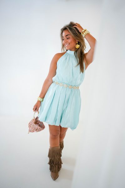 Donna Dress Aqua