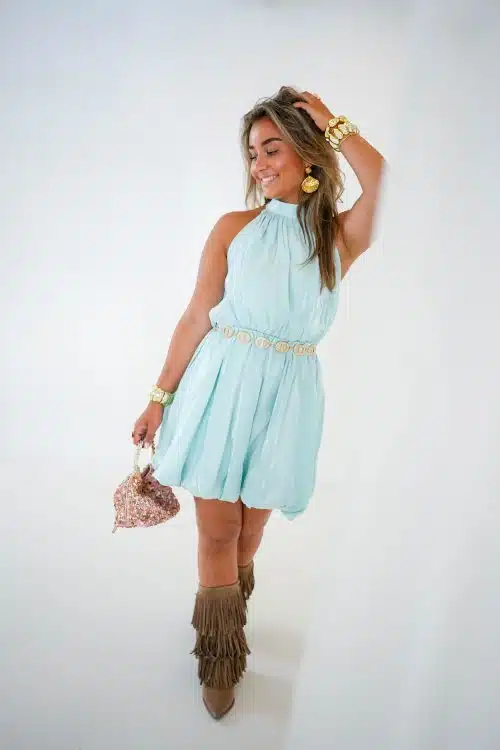 Donna Dress Aqua