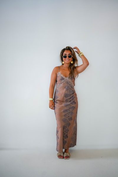 Snake Print Dress - Afbeelding 5