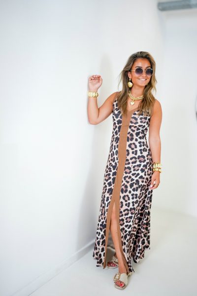 Lori Dress Leo Brown - Afbeelding 3