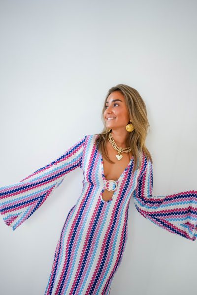 Floor Colourful Dress - Afbeelding 3