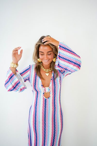 Floor Colourful Dress - Afbeelding 4