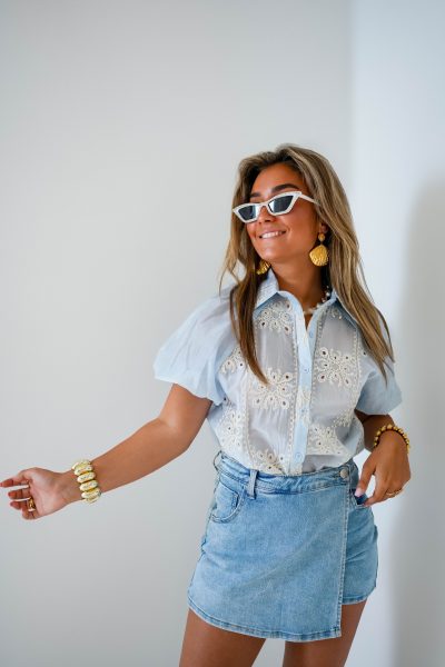 Lucy Blouse Blue