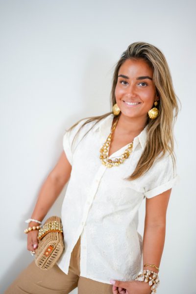Diede Blouse Creme - Afbeelding 4