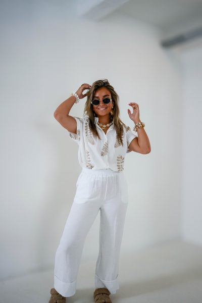Alexa Blouse Golden Print - Afbeelding 5