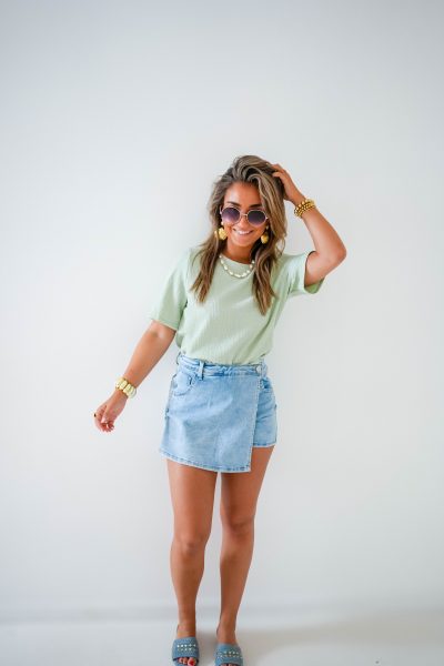 Top Ellis Mint - Afbeelding 3