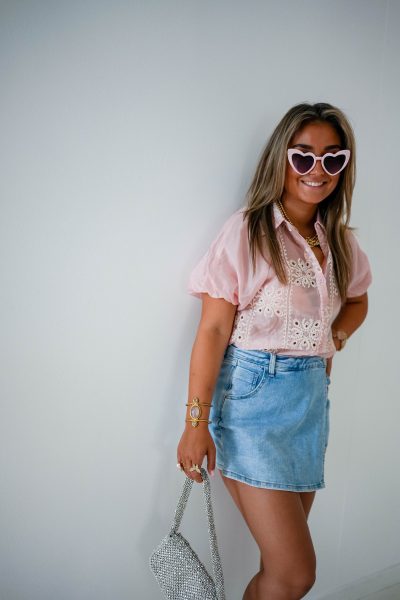 Lucy Blouse Pink - Afbeelding 4