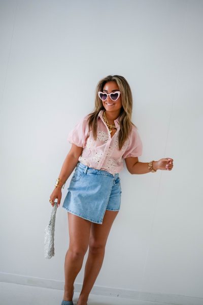 Lucy Blouse Pink - Afbeelding 2