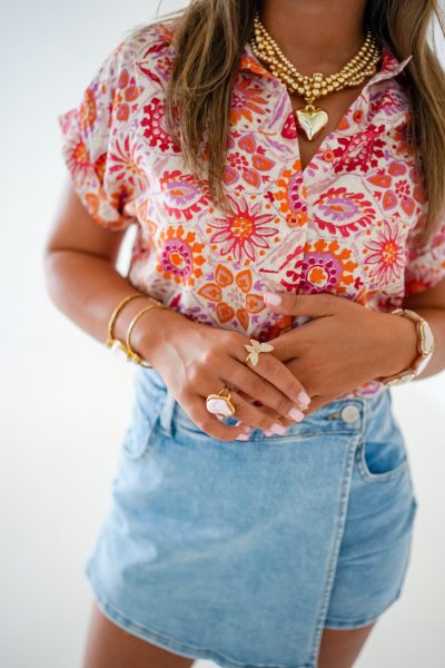 Sienna Top Colorful Print - Afbeelding 3