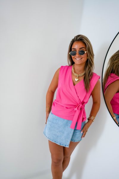 Mi Piace Travel Top Fuchsia - Afbeelding 2
