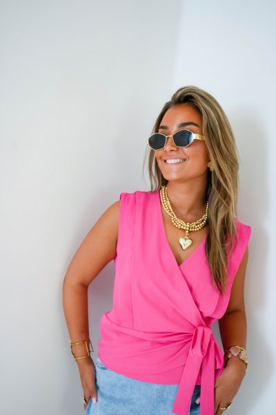 Mi Piace Travel Top Fuchsia - Afbeelding 4