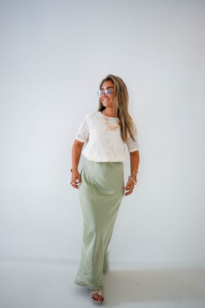 Loua Satin Skirt - Afbeelding 3
