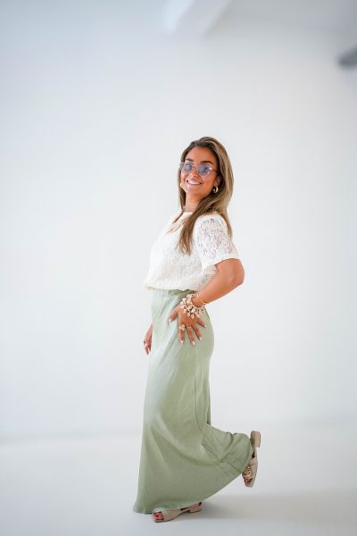 Loua Satin Skirt - Afbeelding 5