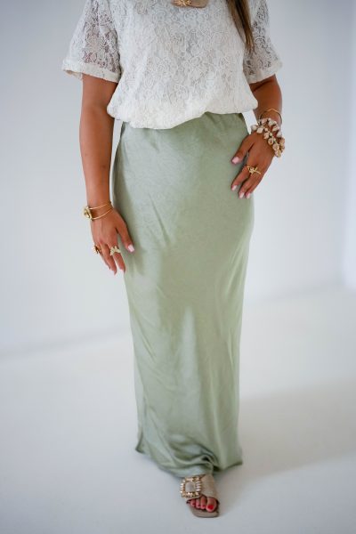 Loua Satin Skirt - Afbeelding 4