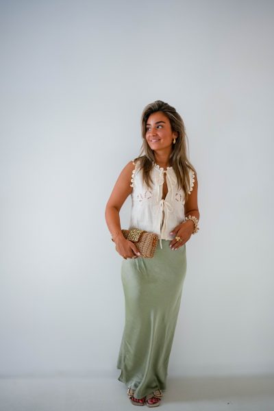Loua Satin Skirt