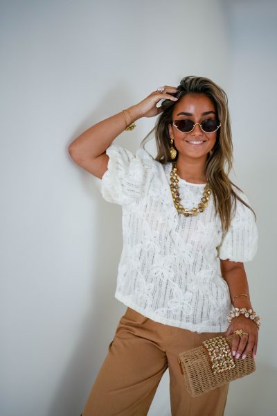 Alina Blouse Creme
