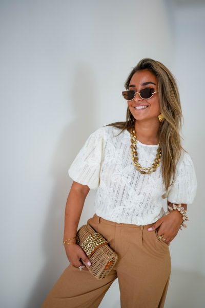 Alina Blouse Creme - Afbeelding 8