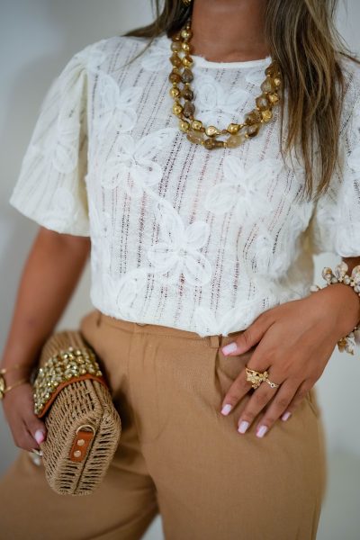 Alina Blouse Creme - Afbeelding 4